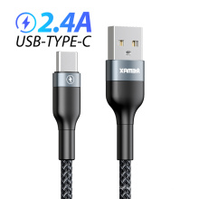 Remax RC-064a Brand cheap 2.4a Fast Charging Type Data Usb Typ C Cable